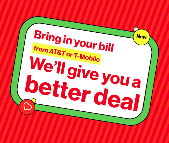 Bring Your Bill -- We'll give you a better deal